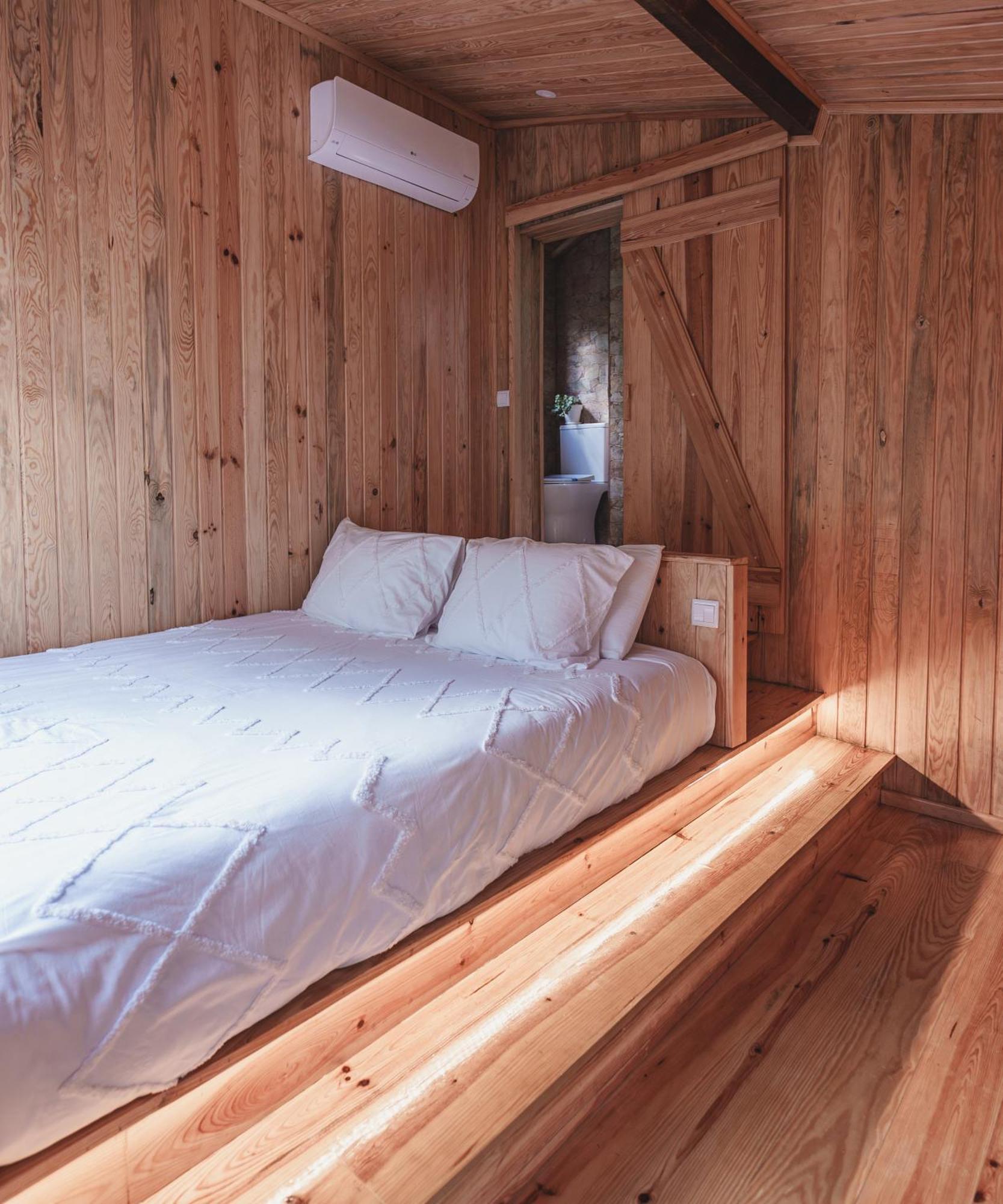 Nativo Natureza Pink Wood Cabin Cela  Eksteriør bilde
