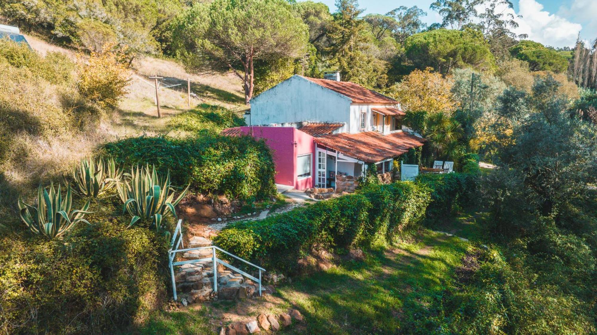Nativo Natureza Pink Wood Cabin Cela  Eksteriør bilde